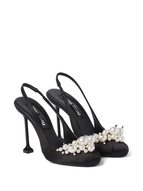 miu miu pearl slippers|where to buy miu michu.